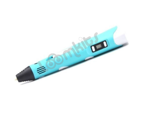 3D ручка, голубая фото 5