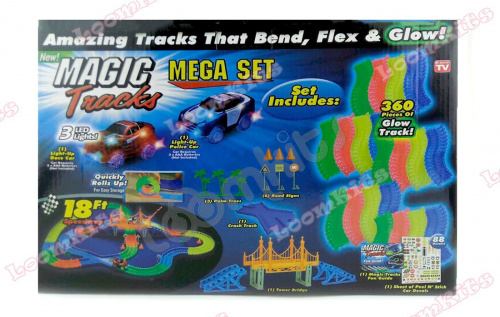 Magic Tracks Mega Pack 360 деталей фото 4