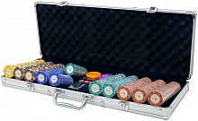 Покерный набор "Premium Poker" Casino Royal, 500 фишек 14 г с номиналом в чемодане