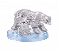 3D Головоломка Crystal Puzzle Два белых медведя
