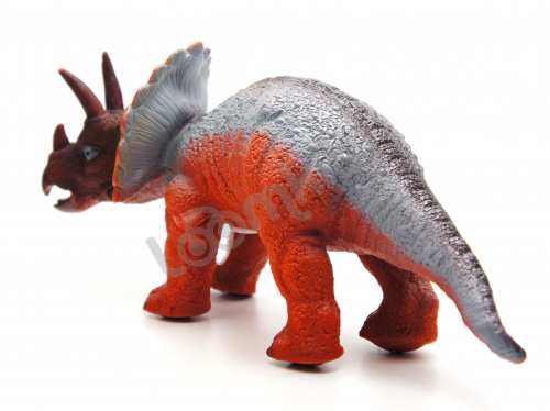 Игрушка динозавр Трицератопс Арк 25 см фото 4
