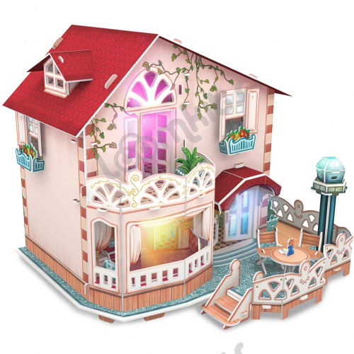 3D-пазл CubicFun Дом с верандой фото 2
