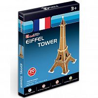 3D пазл Cubic Fun Мини серия Эйфелева башня (Франция)