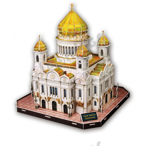 3D-пазл CubicFun Храм Христа Спасителя (Россия) фото 3