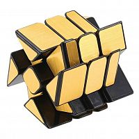 Головоломка Fanxin Зеркальный Кубик Колесо (Magic Cube Windmill), золотой