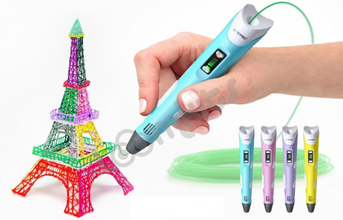 3D ручка, фиолетовая фото 7