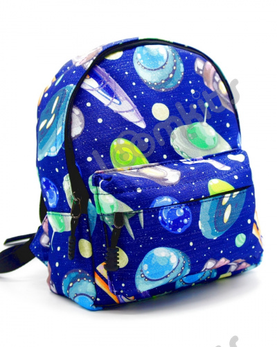 Рюкзак дошкольный "Ufo-шки", размер S, синий