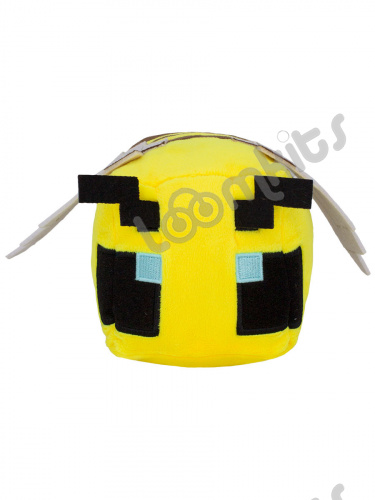 Мягкая игрушка Майнкрафт Пчела, Minecraft Happy Explorer Bee 14см фото 3