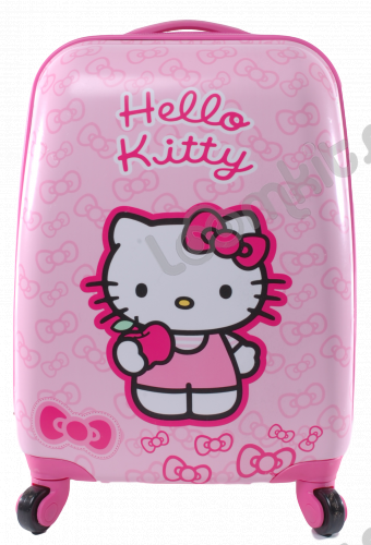 Детский чемодан на колесиках "Hello Kitty 2"