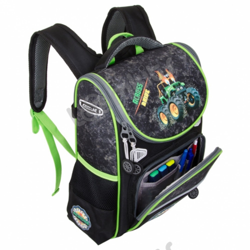 Школьный рюкзак Across ACR19-291 Внедорожник (черный) фото 6