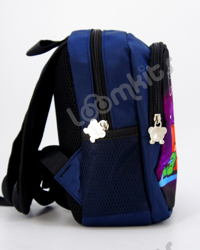 Рюкзак дошкольный Among Us (Амонг Ас), подростковый для мальчика и девочки, синий, размер S фото 5