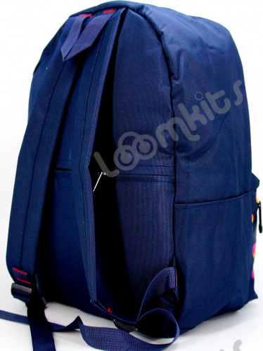 Рюкзак для девочки школьный Likee (Лайки) USB, 20307, синий фото 4
