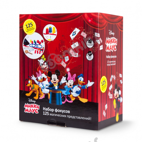 Набор для демонстрации фокусов Disney "Mickey Mouse" (125 фокусов)