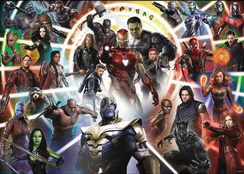 Пазл Trefl Мстители: Конец игры (герои Marvel), 1000 деталей, арт. 10626 фото 3