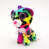 Мягкая игрушка TY Beanie Boo's брелок - Радужный Леопард