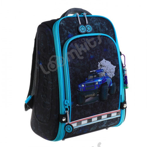 Школьный рюкзак Across ACR19-HK Внедорожник (серый) фото 8