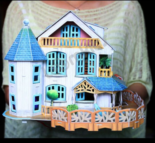 3D-пазл CubicFun Загородный дом фото 6