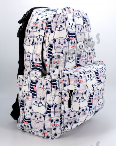 Рюкзак детский для девочки "Котятки морячки", размер S фото 5