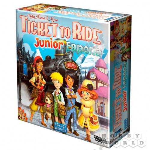 Настольная игра: Ticket to Ride Junior: Европа фото 2