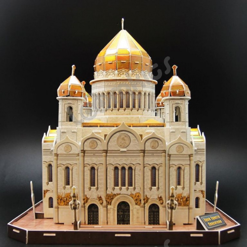 3D-пазл CubicFun Храм Христа Спасителя (Россия) фото 4