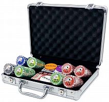 Покерный набор Royal Flush, 200 фишек, 11,5 г, с номиналом в чемодане