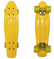 Скейтборд круизер ecoBalance, жёлтый, 55 см