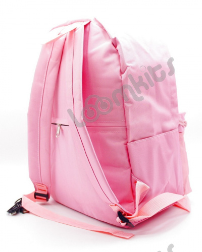 Рюкзак Tik Tok Wings (Тик Ток Крылья) розовый, боковые карманы для воды, 40 см с USB выходом фото 4
