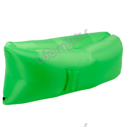 Надувной диван Ламзак (биван) зеленый