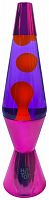 Лава-лампа 36 см Фиолетовый ромб, Фиолетовый/Оранжевый