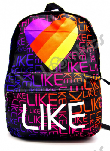 Рюкзак для девочки школьный Likee (Лайки) USB, 20300, фиолетовый фото 5
