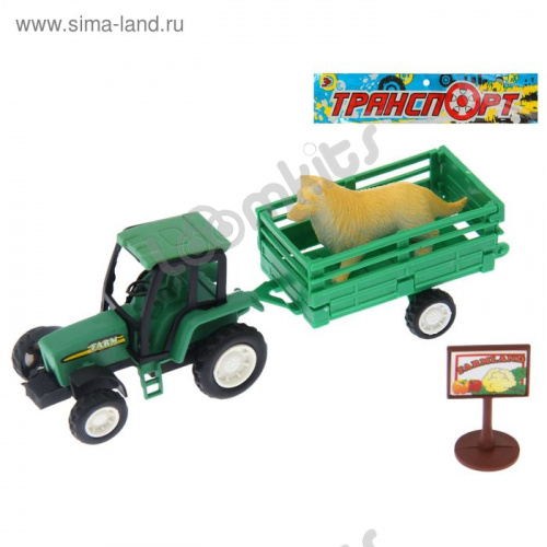 Трактор инерционный "Фермер" фото 4