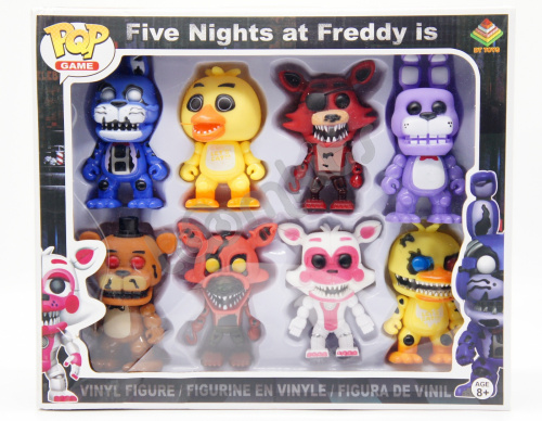Набор 8 героев Five Nights at Freddy
