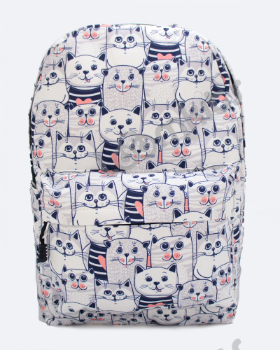 Рюкзак детский для девочки "Котятки морячки", размер S фото 2