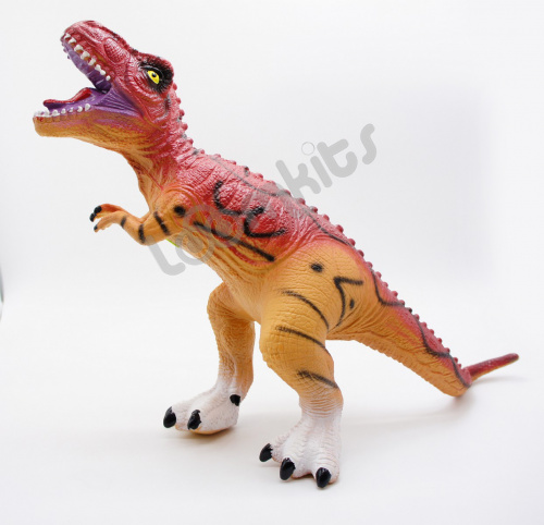 Фигурка динозавра Тиранозавр Тирекс 55 см Песочно-красный фото 3