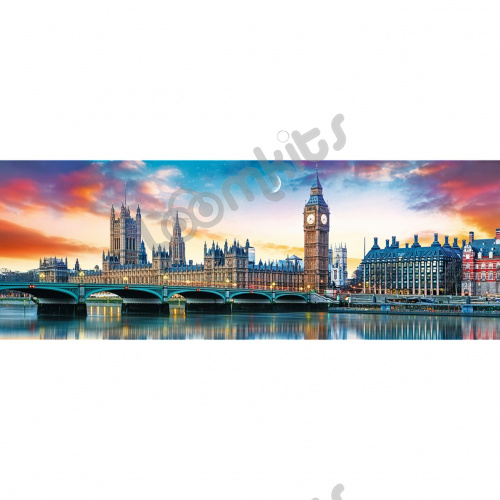 Пазл Trefl  панорамные - Биг-Бен и Вестминстерский дворец, 500 деталей фото 3