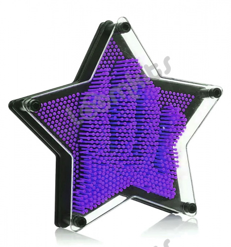 Экспресс-скульптор "Pinart" Звезда, Стандарт, Размер M 18 см, фиолетовый фото 3