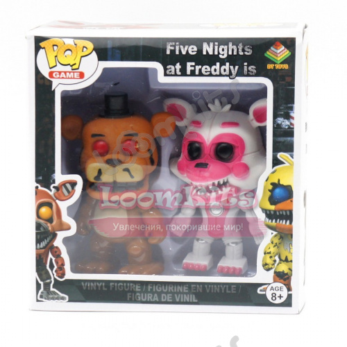 Фигурки "Фредди  и Мангл" 8 см- Five Nights at Freddy`s фото 2