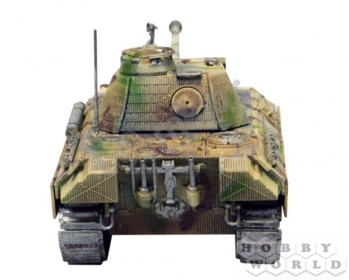 Сборная модель World of Tanks. Pz.Kpfw.VI TIGER I, Масштабная модель 1:56 фото 3
