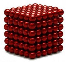 Неокуб Бордовый 216 шариков (5 мм)