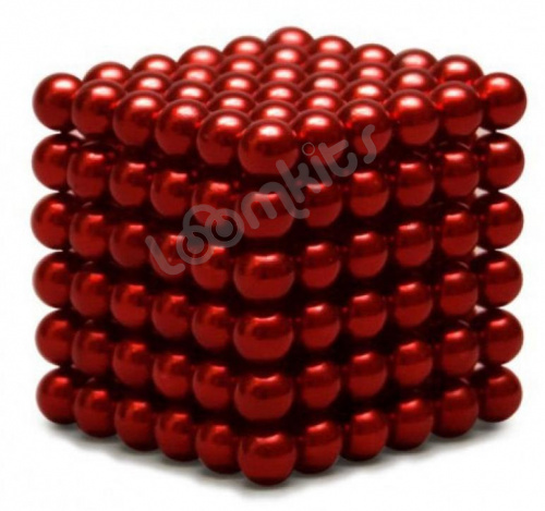 Неокуб Бордовый 216 шариков (5 мм)