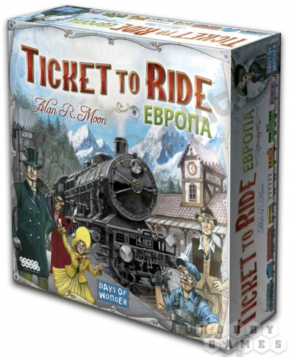 Настольная игра: Ticket to Ride: Европа (3-е рус. изд.)