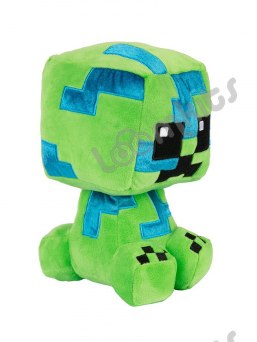 Мягкая игрушка Майнкрафт Крипер, Minecraft Crafter Charged Creeper 23см