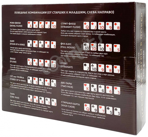 Покерный набор Monte Carlo, 200 фишек 14 г с номиналом в чемодане фото 7
