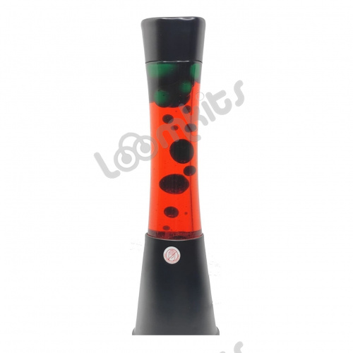 Лава-лампа Black 40 см, Красная/Зеленая фото 2