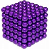 Неокуб Фиолетовый 216 шариков (5 мм)