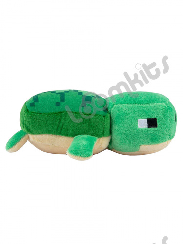 Мягкая игрушка Майнкрафт Черепаха, Minecraft Happy Explorer Sea Turtle 18см фото 2