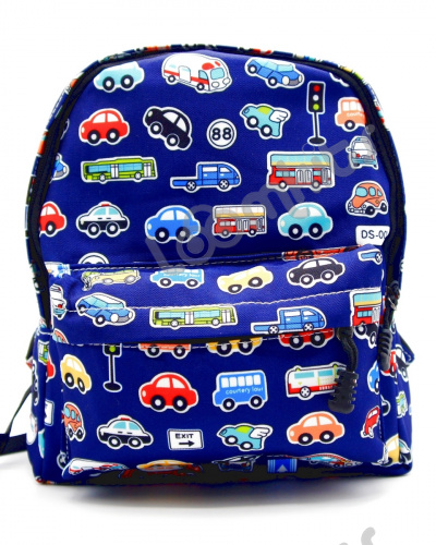 Рюкзак для мальчика "Машинки",размер S, синий фото 2
