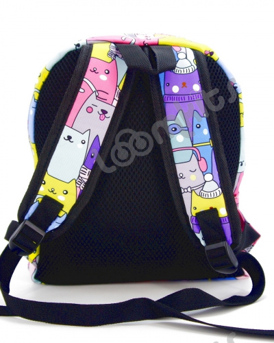 Рюкзак для девочки дошкольный "Зимние Котики", размер S фото 5