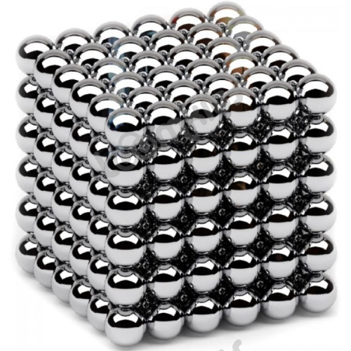 Неокуб Серебро 216 шариков (5 мм)