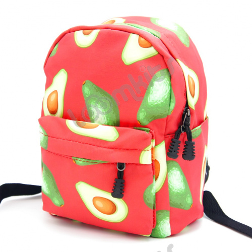 Рюкзак "Авокадо" маленький, красный фото 6